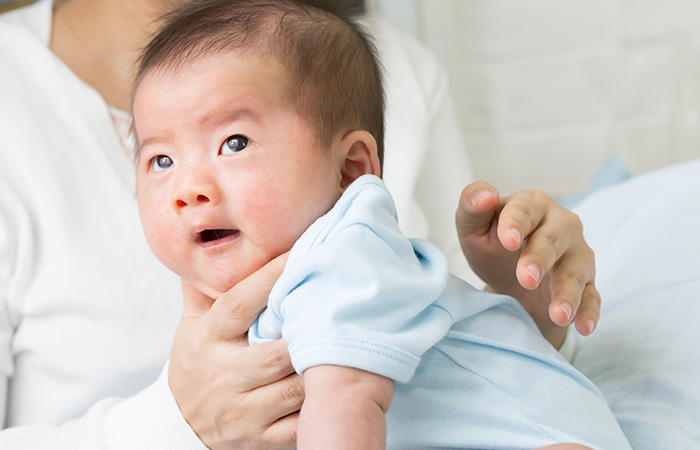 Burping improves digestion in babies