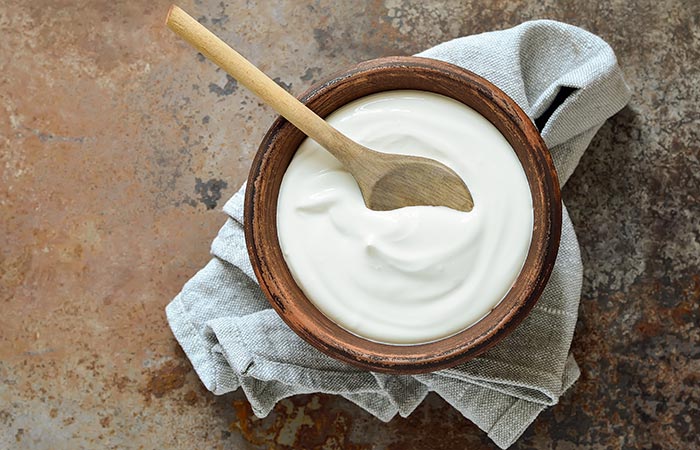 Yogurt is a home remedy to improve digestion in babies