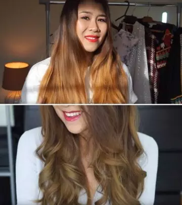 How to turn orange hair to light brown