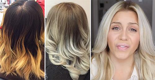 4. Como transformar cabelo laranja em louro