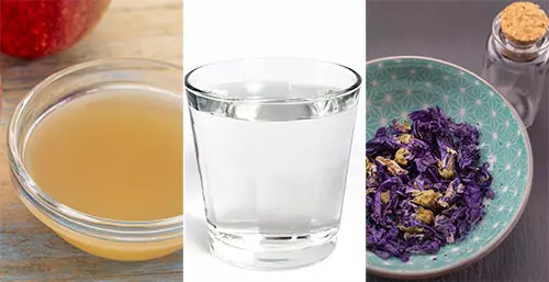 how to fix orange hair color with hollyhock herbs and ACV