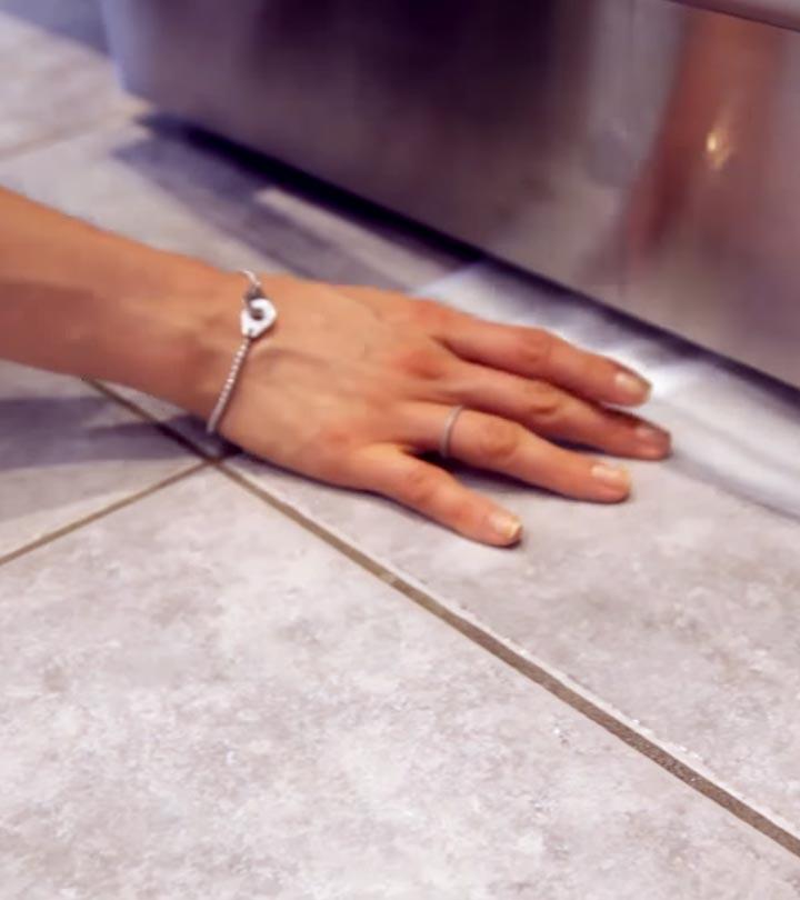 Slide This Special Sheet Under Your Fridge. What It Does Is Seriously Cool.