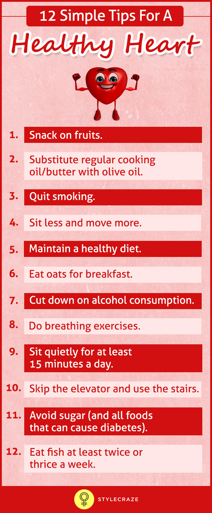 12-Simple-Tips-For-A-Healthy-Heart