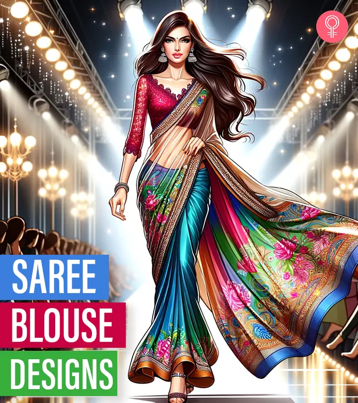 Latest saree blouse designs