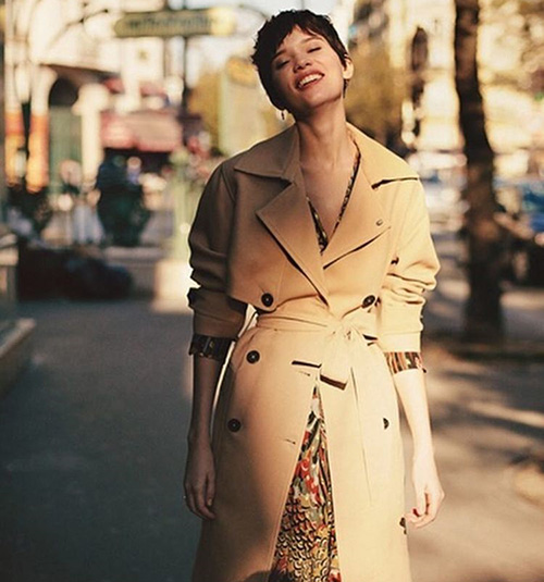 1. Classic Camel Trench Coat
