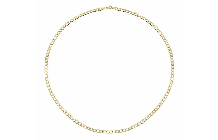 경량 금 목걸이 디자인 - 3. 커브 체인