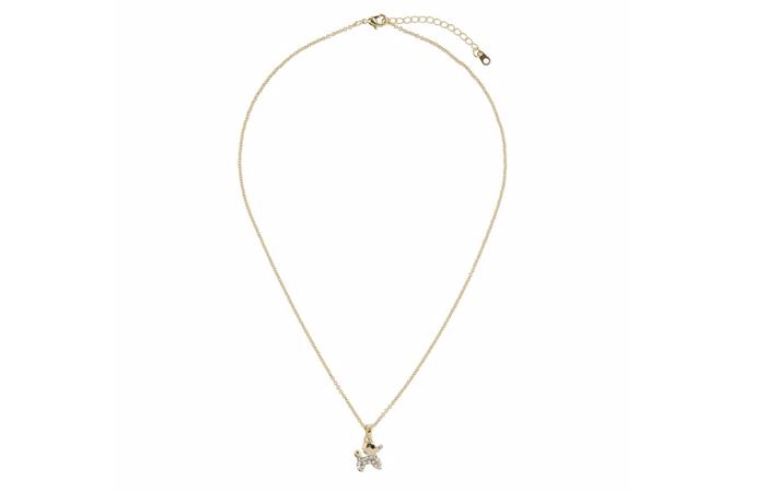 경량 금 목걸이 디자인 - 8. Diamante 개 목걸이