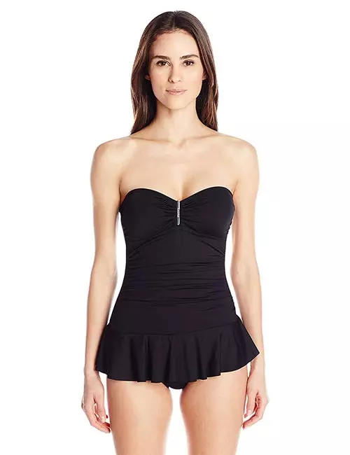 Swimsuit Dress For Hourglass And Rectangle Body Types