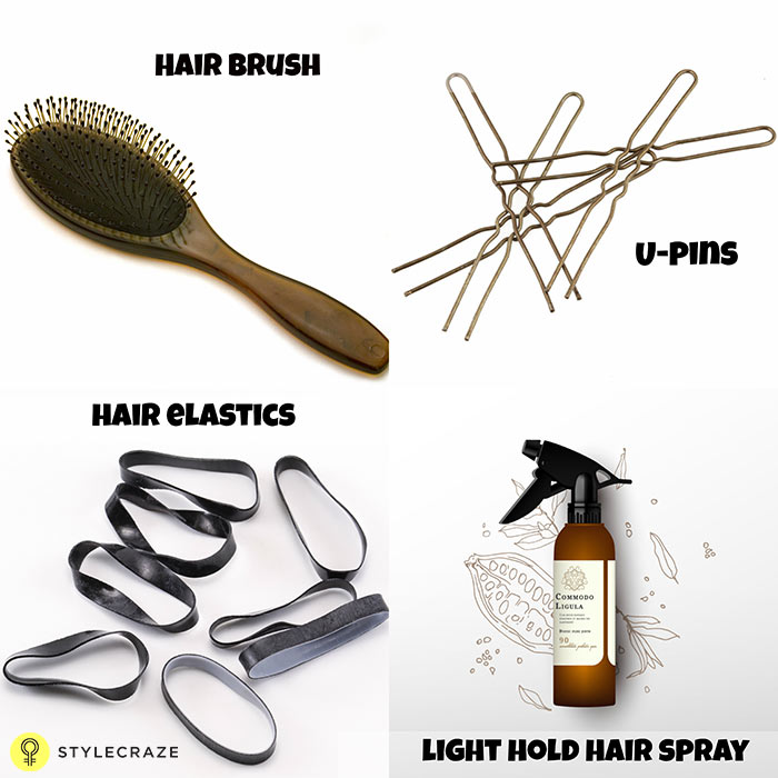 Things you need for a low bun