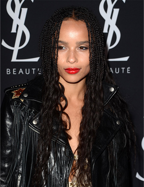 Bodacious super long and center-parted box braids