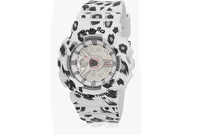 Most Popular Casio Watches For Women - 11. Printed Strap Baby-G