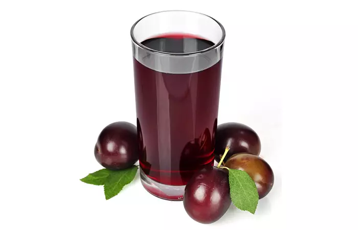 Prune juice for constipation