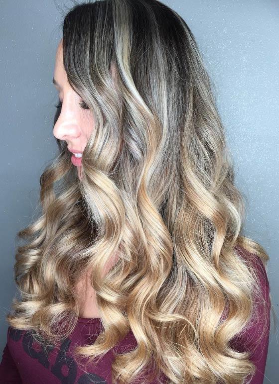 Smoke and mirrors balayage