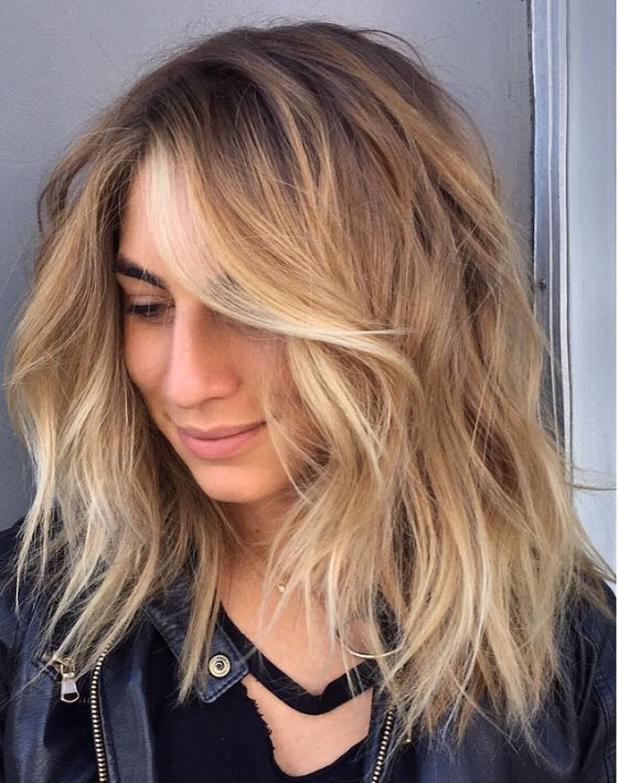 Sunkissed blonde balayage