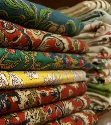15 Timeless Kalamkari Sarees With Matching Blouses You Need To Check Out Right Now