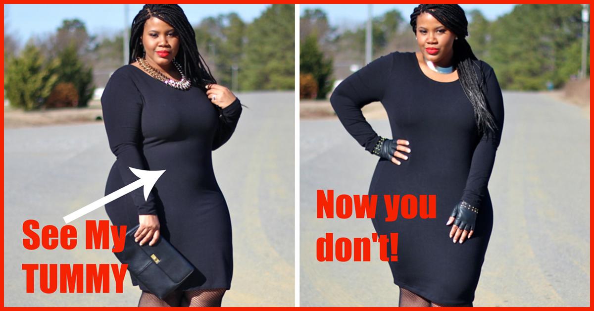 dresses for ladies with big bellies