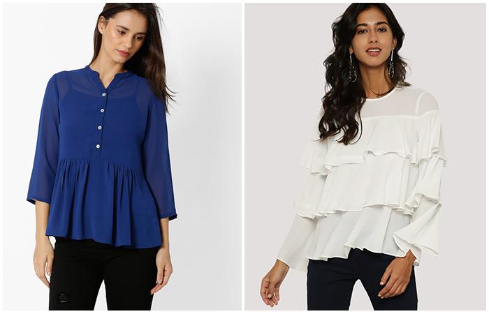 best blouses to hide tummy