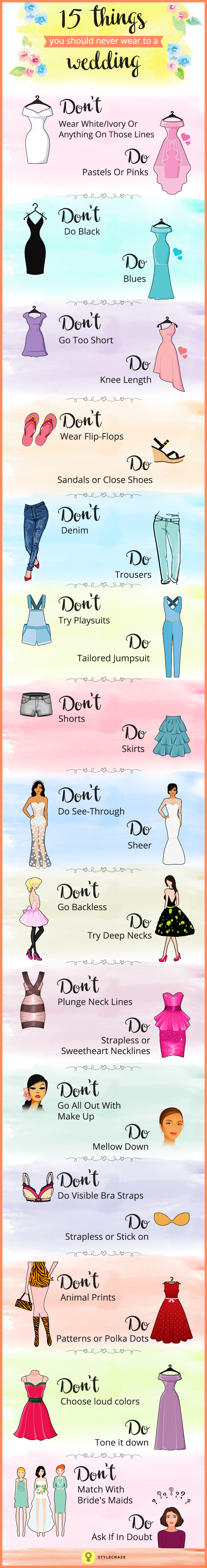 What To Wear To A Wedding 15 Do's And Don'ts