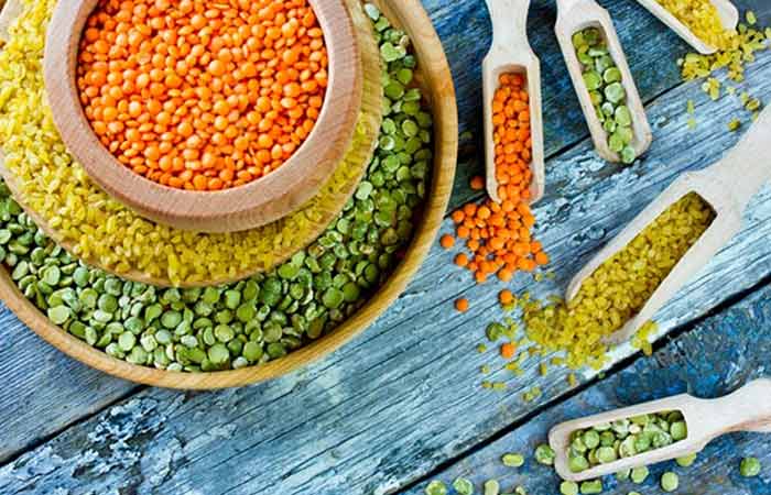 Lentils are high fiber foods for weight loss