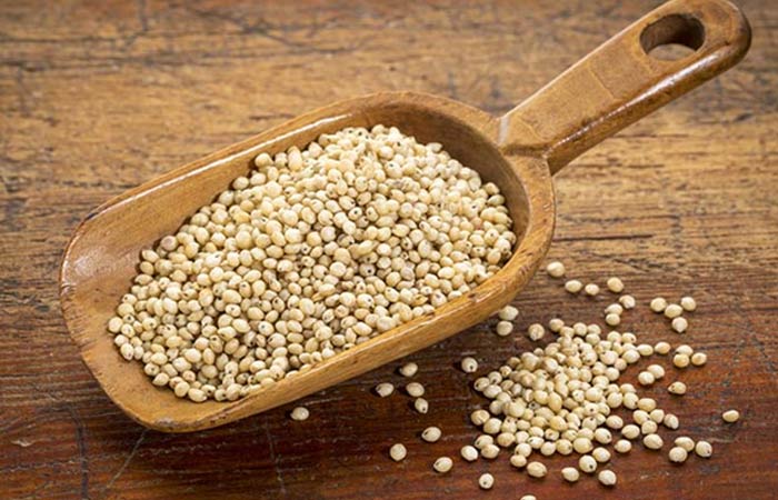 Sorghum is a high fiber food for weight loss