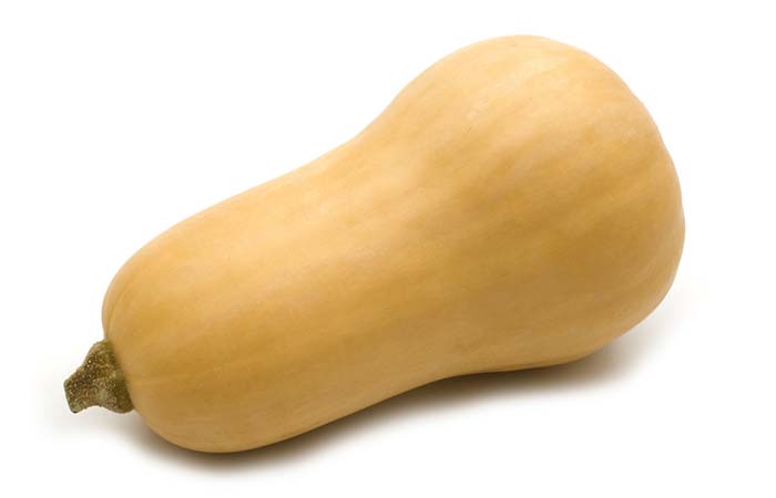 Winter squash is a high fiber food for weight loss