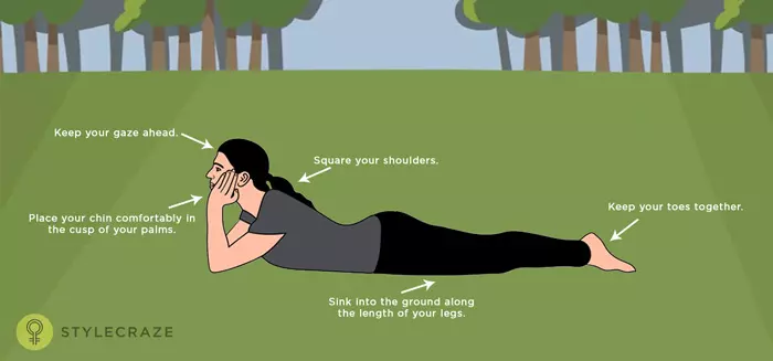 Makarasana 