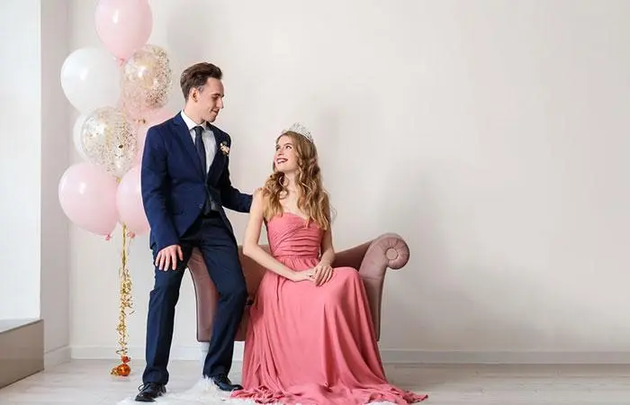 When you ask him if you look good today