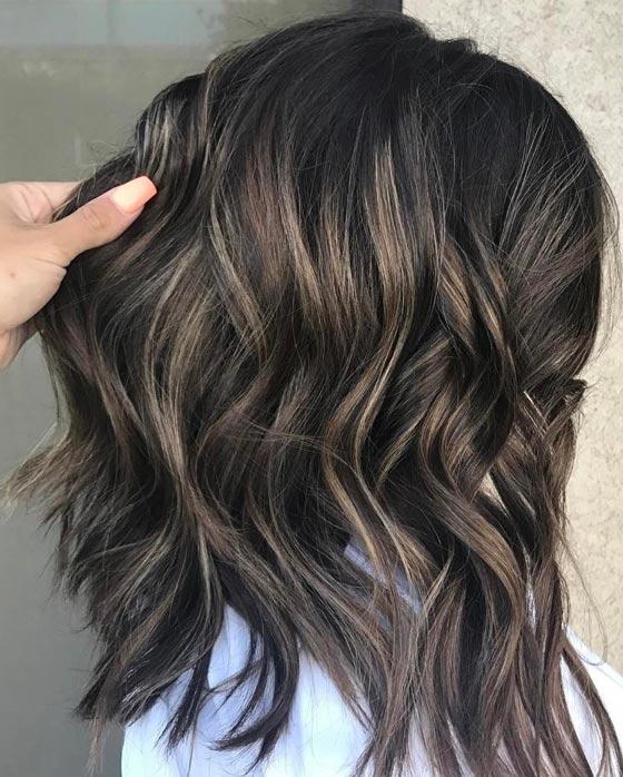 Hair Highlights Ash Blonde