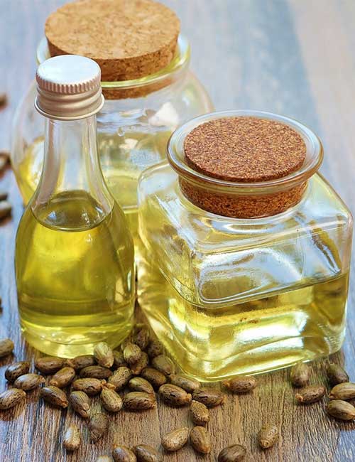 Castor oil and black seed oil for hair growth