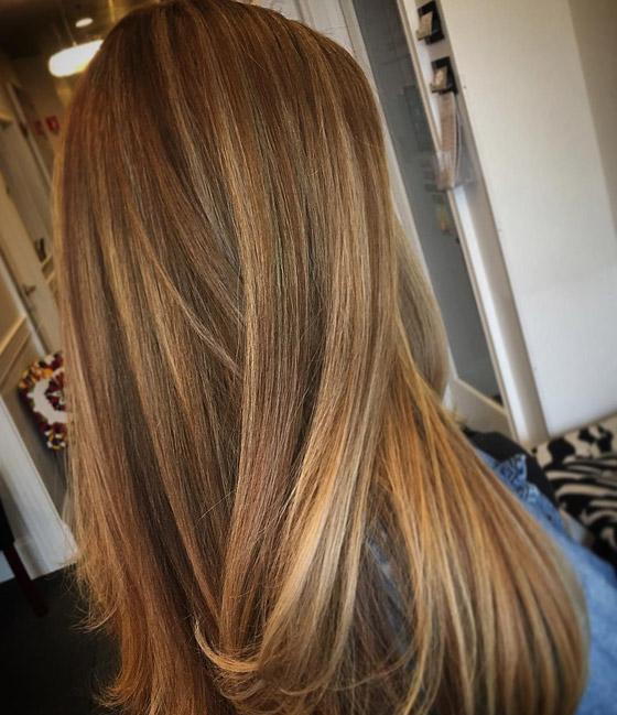 Honey blonde brownie hair color