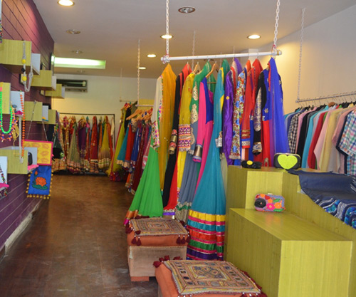 Niharika Pandey boutique in Delhi