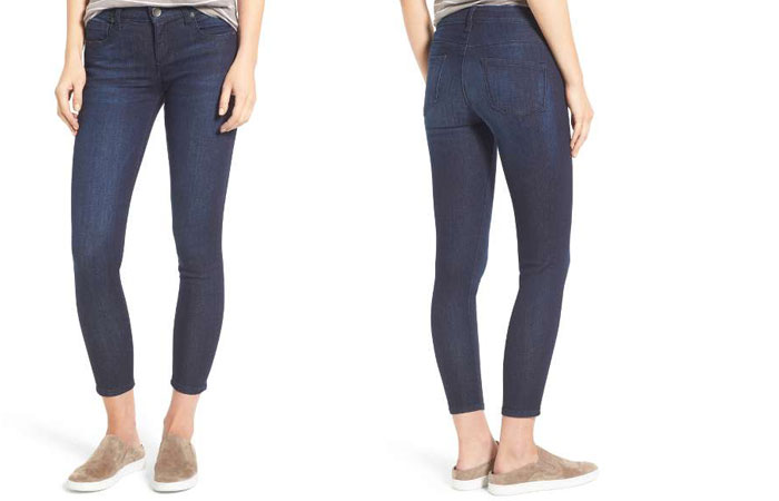 Skinny crop jeans type