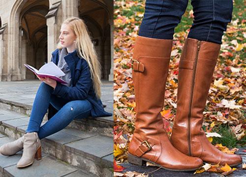 ankle length boots with jeans