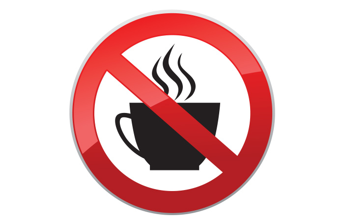 1. Try To Reduce Or Eliminate Your Caffeine Intake