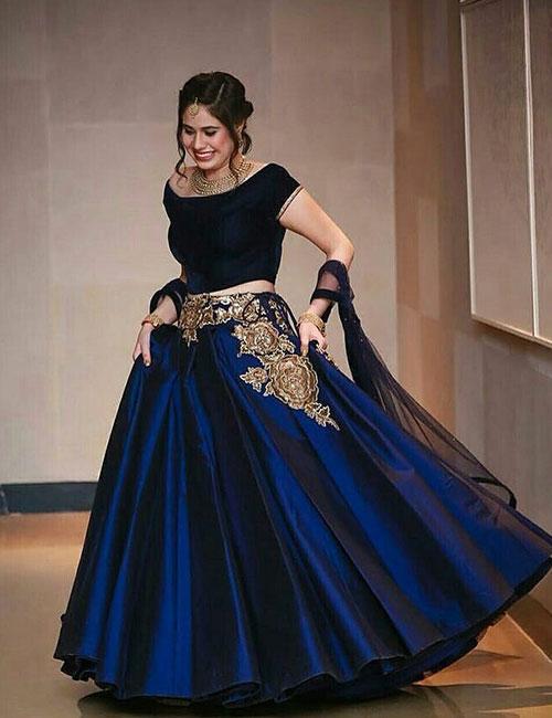 lehenga crop top dress