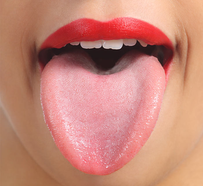 A Healthy Pink Tongue