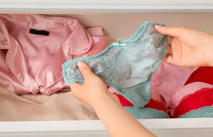 Change into a fresh pair of underwear