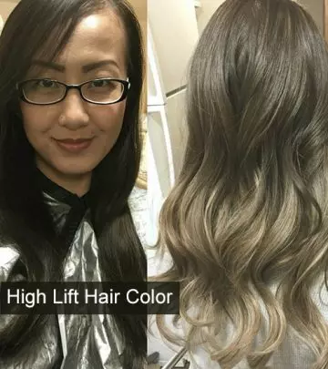 High lift hair color