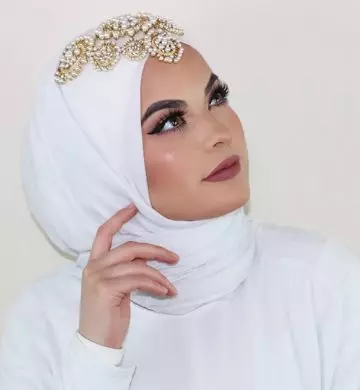 How to wear hijab for wedding