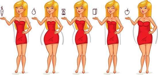 dresses for different body shapes