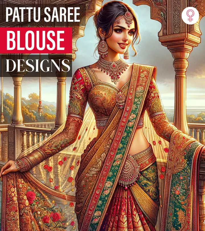 50 Latest Silk Saree Blouse Designs Catalogue (2024)