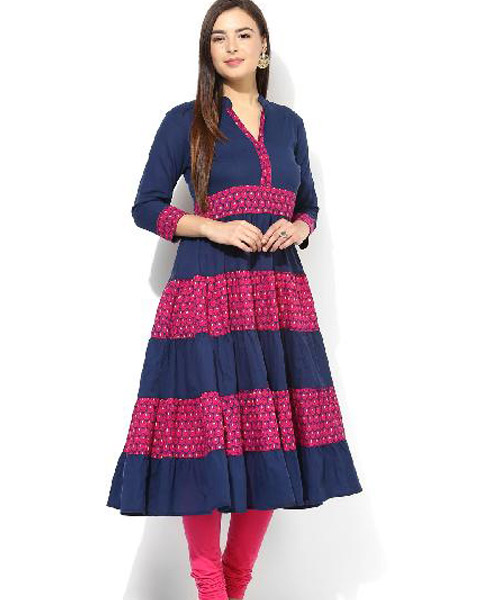 Tiered kurti to go with leggings