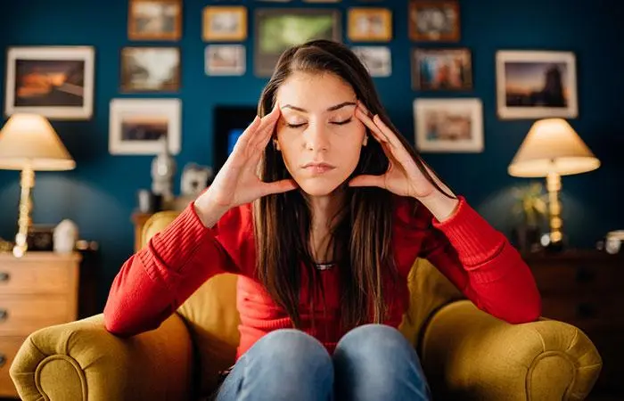 Your body secretes more fatty acids