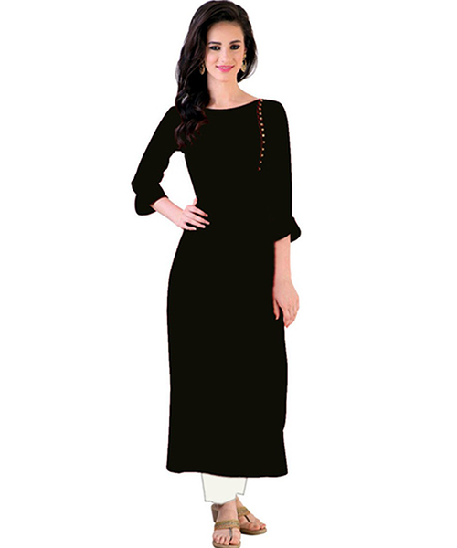 Long straight cut kurti perfect for all occasions