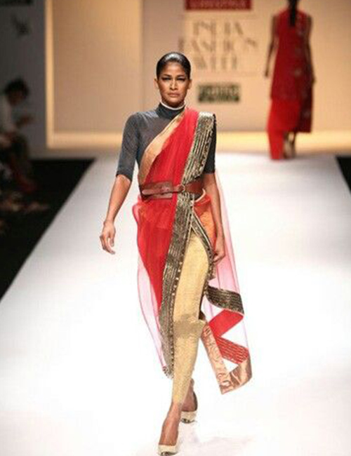 1. Pant Style Sari