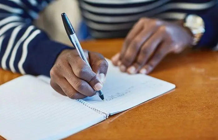 The Pressure You Apply While Writing