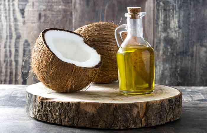 Coconut oil can get rid of a stuffy nose