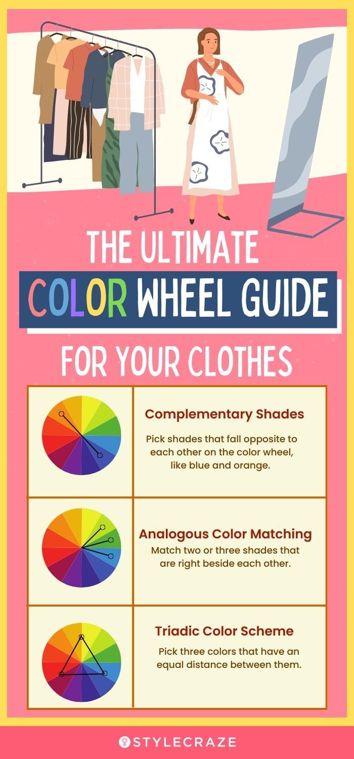 How To Match Colors In Your Clothes With Color Wheel Guide