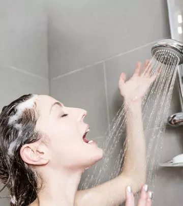 Why-You-Shouldn't-Wash-Your-Face-In-The-Shower-According-To-Experts