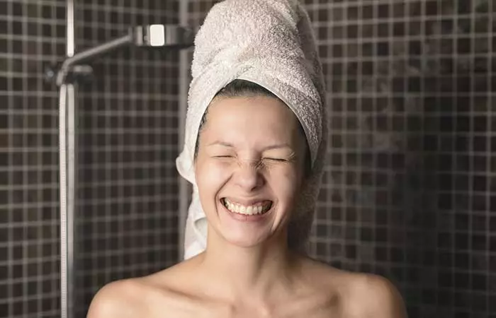 1. Drying Hair With Your Towel